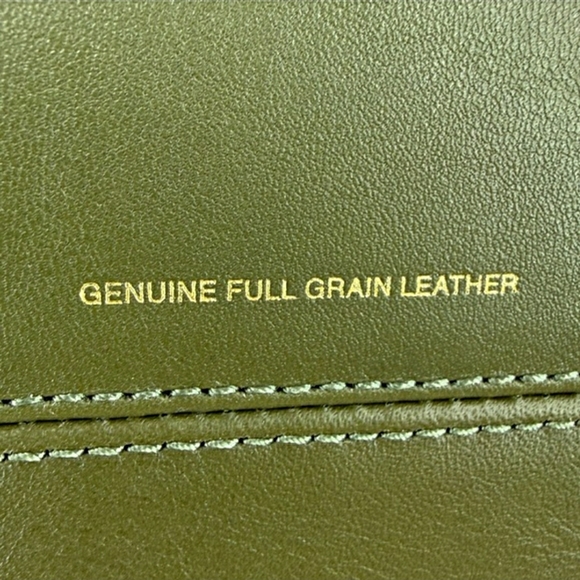 Coach Olive Green Leather Empire Carry All Shoulder Bag (NWOT) - Picture 9 of 16